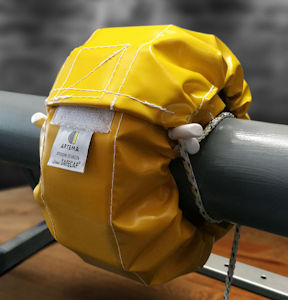 Flanschabdeckung Safecap aus PVC