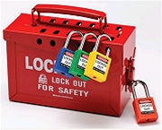 Lockout Tagout Gruppenverschlusskasten