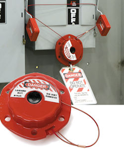 Lockout Tagout - Mini Kabelverriegelung