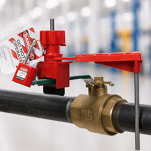 Lockout-Tagout Kugelhahn-Absperrung