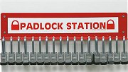 Lockout Schlösserstation groß