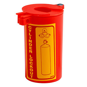 Gasflaschen Lockout-Verriegelung