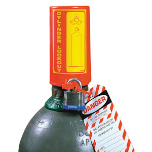 Gasflaschen Lockout-Verriegelung