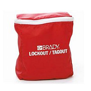 Rote Lockout-Tasche f&uuml;r Startersets