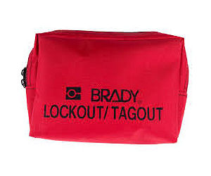 Kleine rote G&uuml;rteltasche