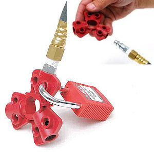 Pneumatische Lockout-Absperrung