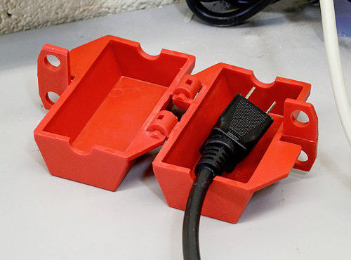 Kleine Stecker-Absperrvorrichtung