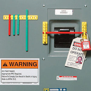 Schutzschalter-Verriegelungsset