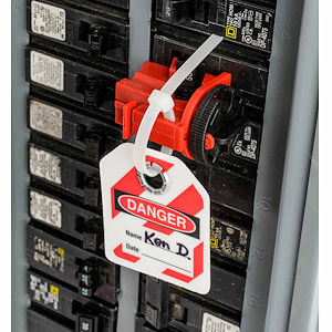 TagLock Universal-Verreglung f&uuml;r mehrpolige Schutzschalter