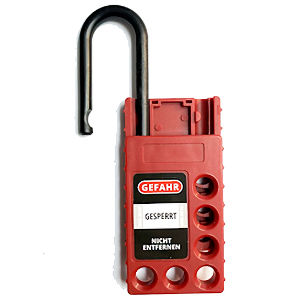 Nicht leitender Lockout-Schlie&szlig;b&uuml;gel