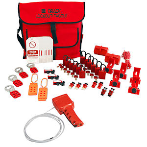 Gro&szlig;es Lockout-Set f&uuml;r Windkraft-Anlagen