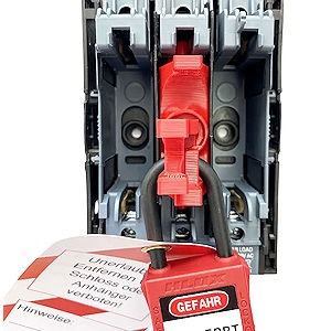 Abschlie&szlig;barer Blindstopfen NH00 Sicherung