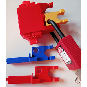 Abschlie&szlig;barer Blindstopfen NH00 Sicherung