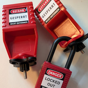 LOTO-345345 Motorschutzschalter-Verriegelung