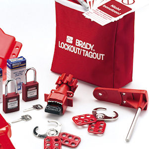Kleines Lockout-Set f&uuml;r Ventile
