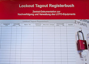 Lockout-Registerbuch Deutsch