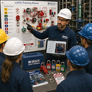 Lockout-Tagout Schulungen und Brady Services
