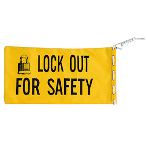 Gelbe Universal Lockout-Tasche