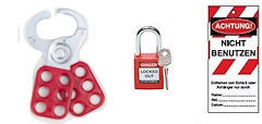 Lockout Tagout Set für Anlagen