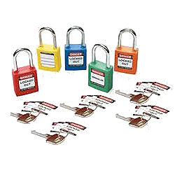 Mini Schl&ouml;sser-Set - Warnanh&auml;nger