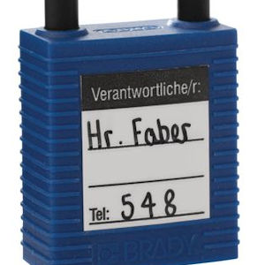 Sticker f&uuml;r Sicherheitsschl&ouml;sser