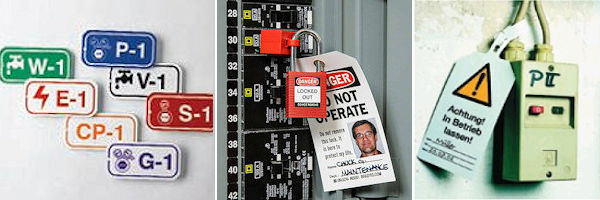 Tagout Kennzeichnung