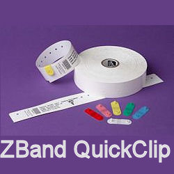 Zebra QuickClip Patientenarmbänder