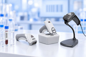 CODE Barcode-Scanner f&uuml;r Proben und R&ouml;hrchen im Labor