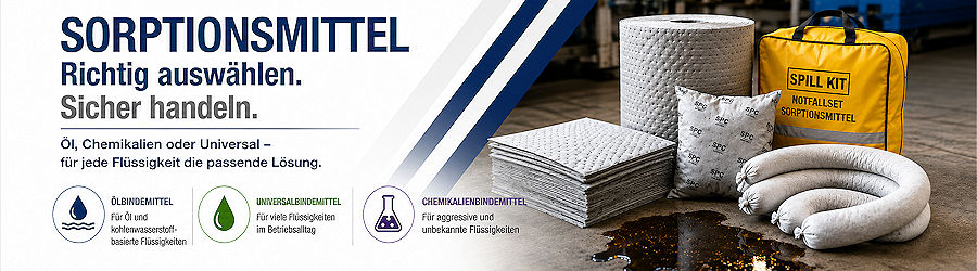 Sorptionsmittel f&uuml;r &Ouml;l Chemikalien und andere Fl&uuml;ssigkeiten