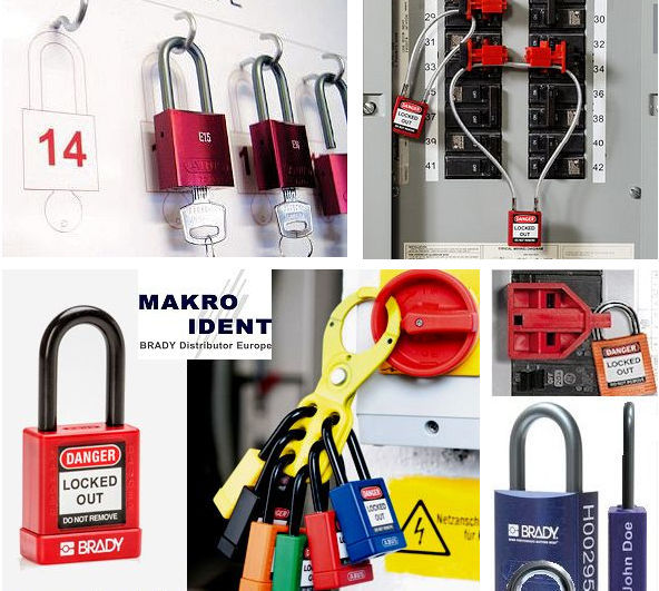 Lockout-Tagout Sicherheitsschlösser