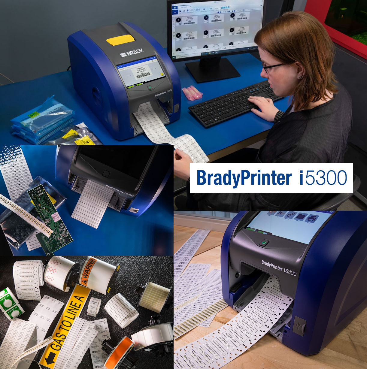 brady-i5300-etikettendrucker <strong>Brady i5300 Etikettendrucker mit automatischer Materialerkennung</strong>