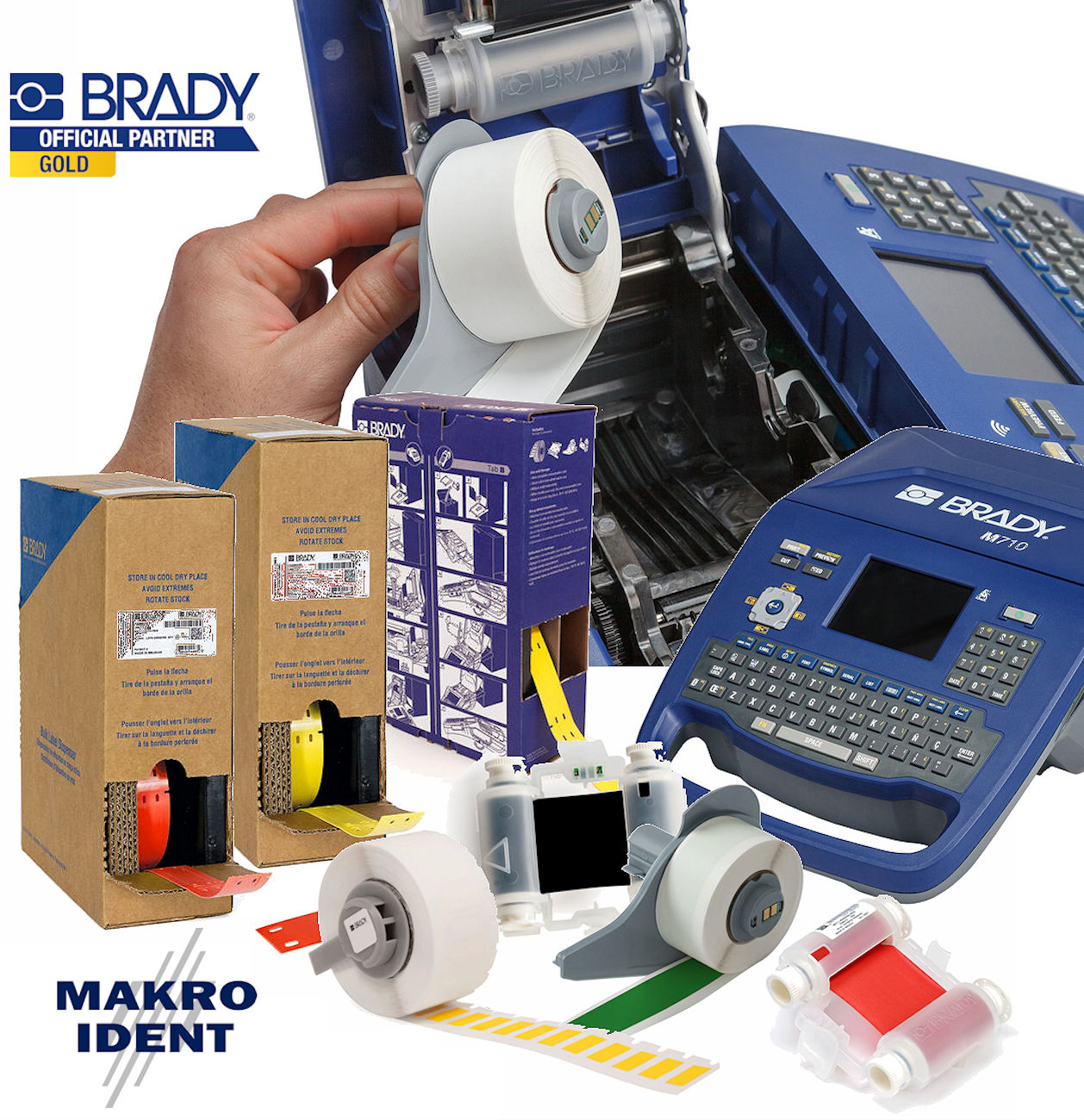 brady-m710-bmp71-etiketten Brady M710 Etiketten – robuste Kennzeichnung für industrielle Umgebungen