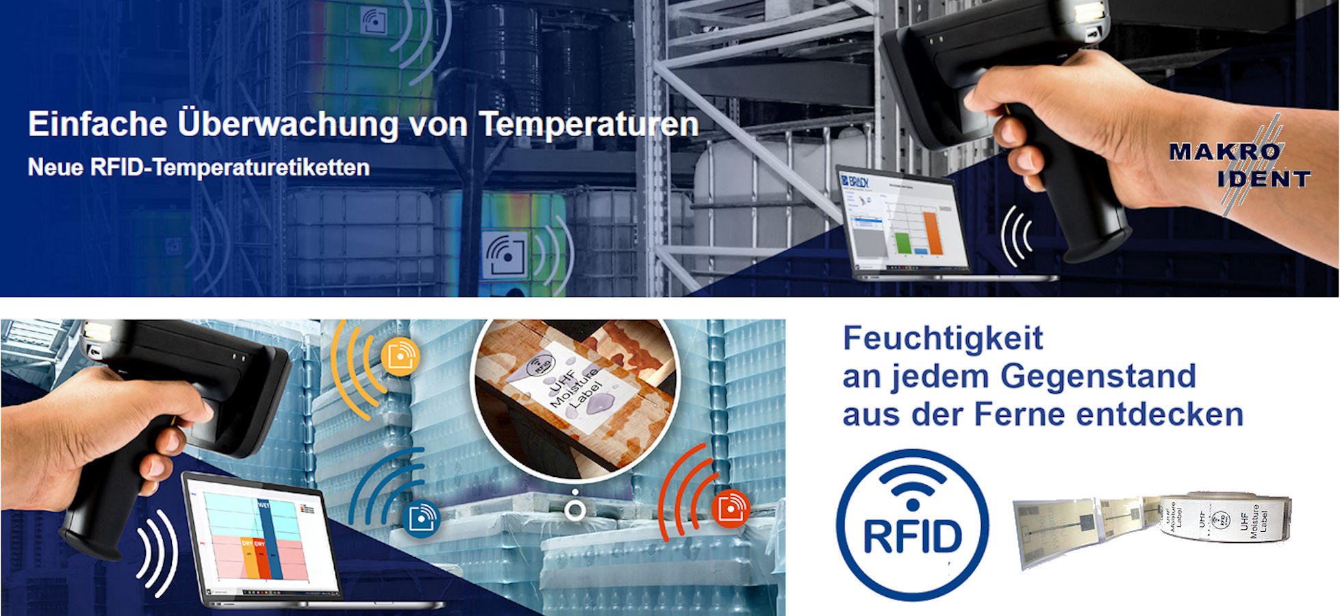 rfid-etiketten-temp-feucht RFID-Etiketten mit Sensor für die Temperatur-  und Feuchtigkeitserkennung