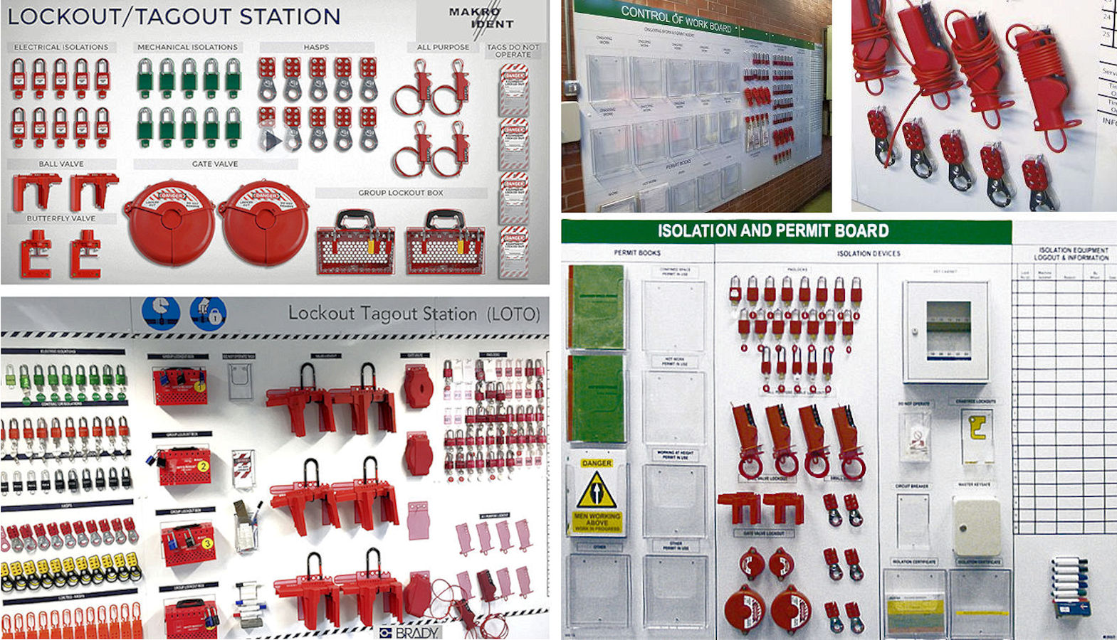 shadowboard-sonderanfertigung <strong>Individuelle Shadowbaords für und mit Lockout-Tagout Ausrüstung</strong>