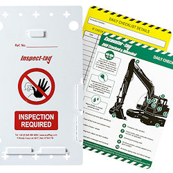 Inspektionssystem f&uuml;r Bagger