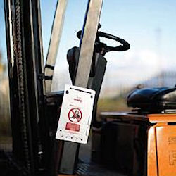 Forkliftag auf Gabelstapler