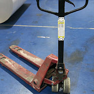 Sicherheitskontrollsystem f&uuml;r Hubwagen