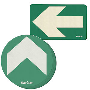 Langnachleuchtende Bodenmarkierungspfeile