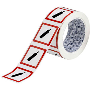 Durchgehende GHS Endlosrollen f&uuml;r Maschinen