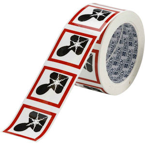 Durchgehende GHS Endlosrollen f&uuml;r Maschinen