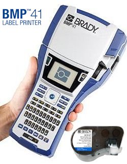 Mobiler Brady BMP41 Etikettendrucker